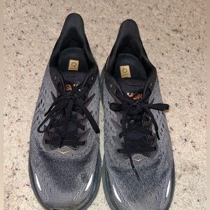 Hoka sneakers, slightly worn